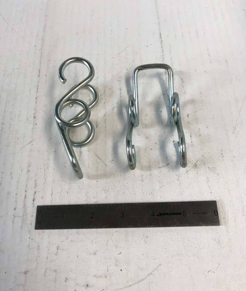 Un lote de dos ganchos de resorte OEM BCS 58050639 580.50639 Foto 1 de 1