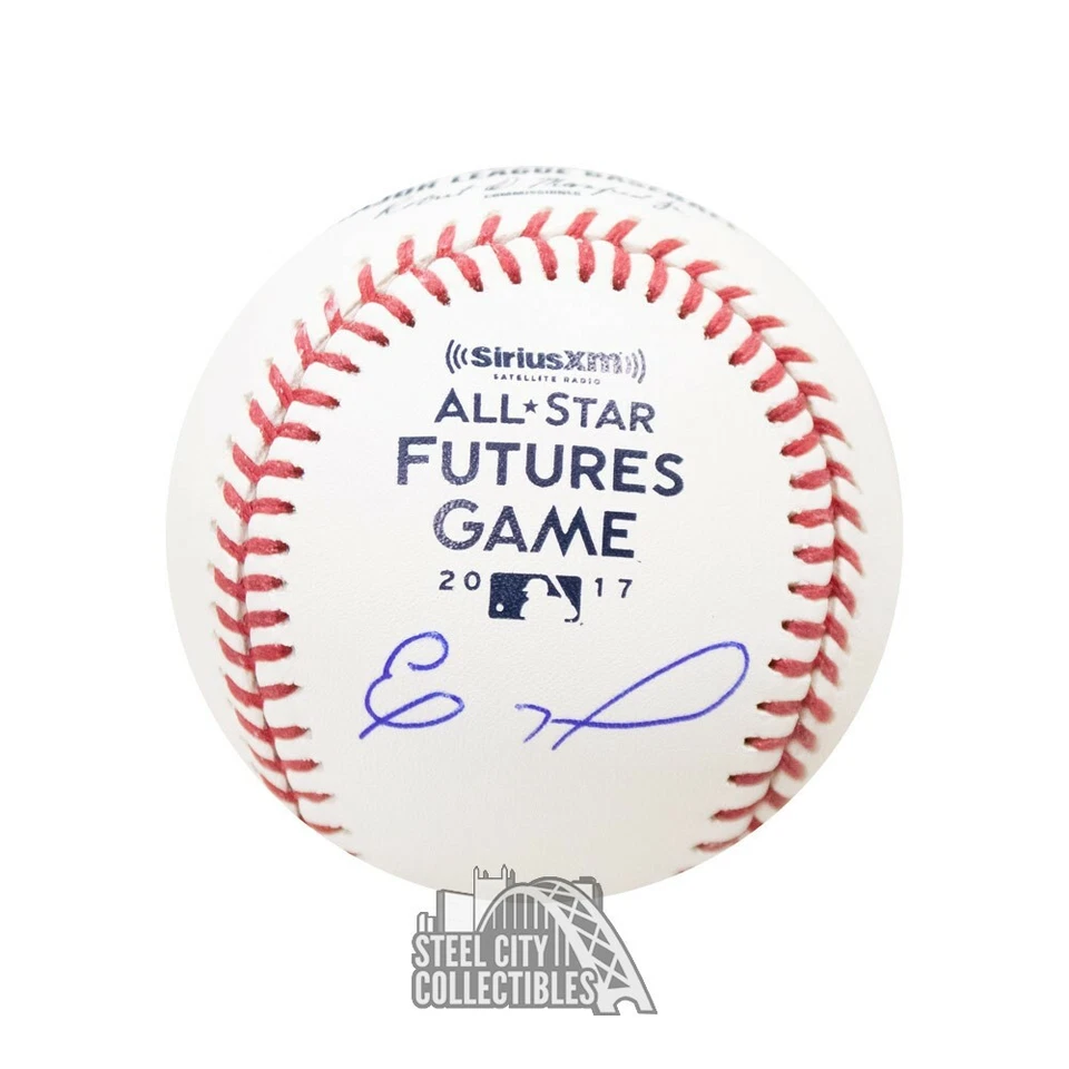 Eloy Jimenez Autographed 2017 Futures Game Official MLB Baseball - JSA COA - Image 1 of 1