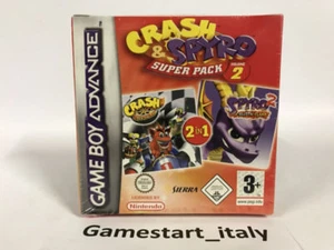 CRASH NITRO KART + SPYRO 2 SEASON OF FLAME - GAME BOY ADVANCE - NEW SEALED - Picture 1 of 4