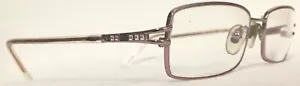SALVATORE FERRAGAMO 1737-B 611 Gafas Marco 53-17-135 Rosa DIAMANTES DE IMITACIÓN GUC - Imagen 1 de 12