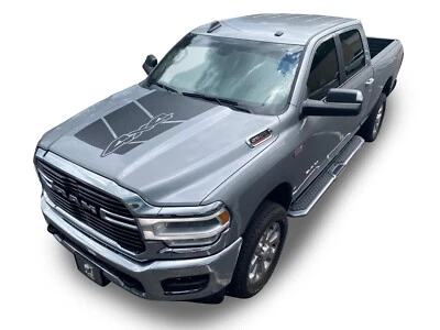 2019-2025 For Ram 1500 & 2500 Decals Hood Vinyl Graphics 3m Stripe Stickers - Изображение 1 из 4