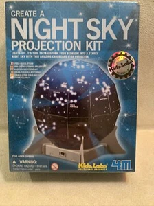 4M Kidz Labs Create a Night Sky Projection Kit NEW Sealed - Picture 1 of 6