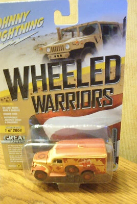 Johnny Lightning Wheeled Warriors WWII Dodge WC54 Ambulance #5 R2 VB  JLML005 - Image 1 of 2