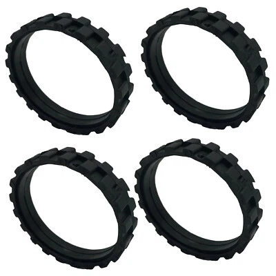 4* Silicone Tires For IROBOT ROOMBA Series 500 600 700 800 900 Great Adhesion Foto 1 de 4