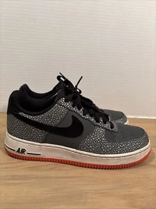 2013 Nike Air Force 1 Low Safari Dark Grey/Orange Mens 9 488298-079 Vintage Rare - Picture 1 of 11