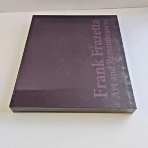 Frank Frazetta Art and Remembrances Signed 2017 Hardcover Slipcase Sealed - Picture 1 of 6