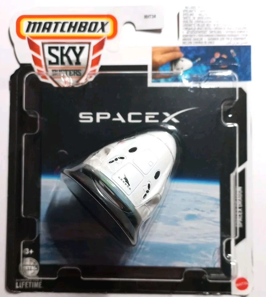 Matchbox - SpaceX Dragon - OVP - 2024 Sky Busters - #22/32 - Bild 1 von 1