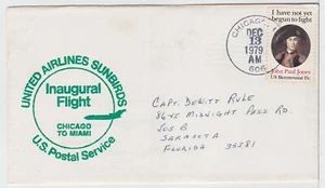 TurtlesTradingPost- Chicago, IL 1979 - United Sunbirds 1st Flight to Miami - Picture 1 of 2