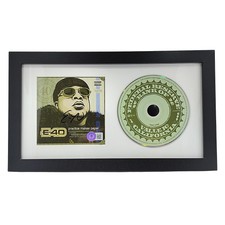 E-40 Autograph CD Practice Makes Paper Rap Album Beckett Authentic Frame Hip Hop