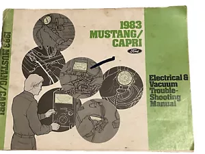 1983 Mustang Capri Electrical Vacuum Trouble Shooting Manual Oem - Bild 1 von 4