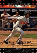 2007 Topps Red Backs Baltimore Orioles Baseball Card #22 Corey Patterson