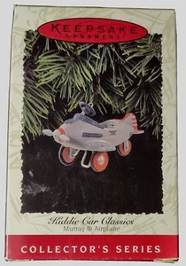 1996 Hallmark Keepsake Ornament, Kiddie Car Classics 3rd Series, Murray Airplane - Picture 1 of 8