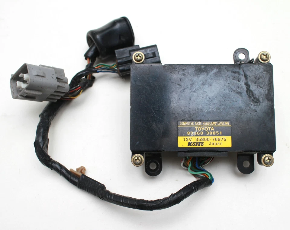 Computador de nivelamento de farol Koito fabricante de equipamento original 1998-2005 Lexus GS300 GS400 # 89960-30051  - Imagem 1 de 2
