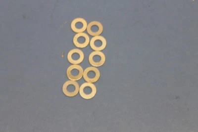 NOS YAMAHA AS2 AT1 BLASTER BREEZE WASHER QTY 10 PART# 92990-06200-00 - Image 1 of 4