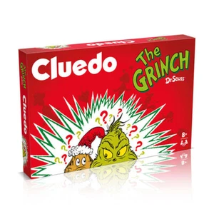 Cluedo The Grinch Themed Family Party Interactive Tabletop Board Game 8+ - Picture 1 of 2