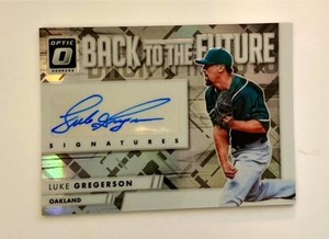 2016 Donruss Optic Luke Gregerson    Oakland Athletics