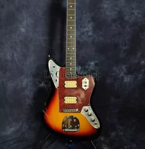 3 Color Sunburst Jazzmaster Electric Guitar Solid Body Kurt Cobain Fast Ship - Picture 1 of 9