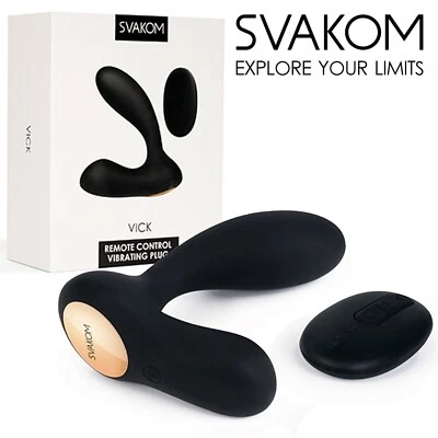 Svakom Vick Powerful Plug Remote Controlled Vibrator Vibratore Prostata G-spot - Bild 1 von 4