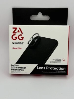 ZAGG InvisibleShield Glass Elite Camera Lens Protector iPhone 16/ iPhone 16 Plus - Image 1 of 2