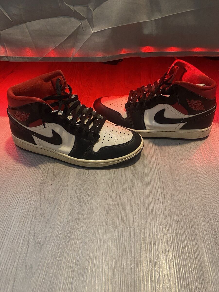 Jordan 1 Mid Gym Red Black W for sale - eBay Jordan 1 Mid Gym Red Black W for sale - eBay