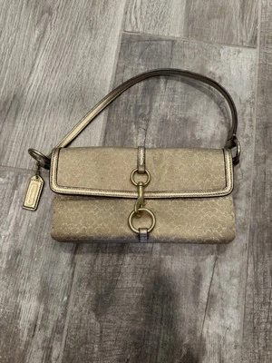 Coach bora Melame signature Evening Purse/Bag H3J-6380 - Image 1 of 4