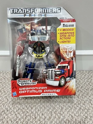 Transformers Prime Weaponizer Optimus Prime Action Figure - Brand New - Image 1 of 4