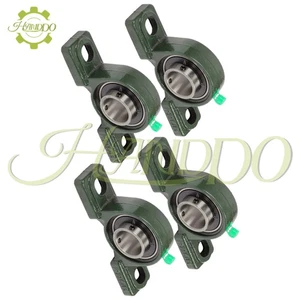 1-1/4" Bore 2-Bolt 4Pcs UCP205-20 Pillow Block Bearing Self-Aligning Solid Base - Picture 1 of 12