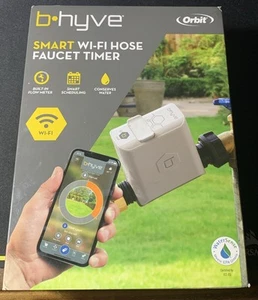 Orbit B-Hyve Smart Wi-Fi Hose Faucet Timer with Wi-Fi Hub 21004 - Picture 1 of 6