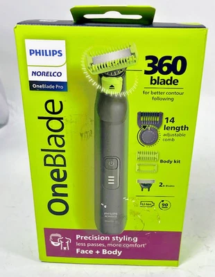 Recortadora facial + corporal Philips QP6542/70 OneBlade Pro 360 Foto 1 de 3