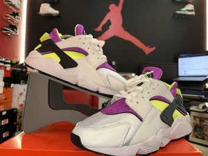 Nike AIR HUARACHE MAGENTA VOLT MENS 10.5 🔥 RARE 🔥 - Picture 1 of 12