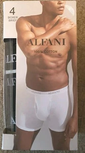 Alfani Boxer Briefs Mens XXL Black Grey 4-Pack Cotton Underwear Moisture Wicking - Picture 1 of 4