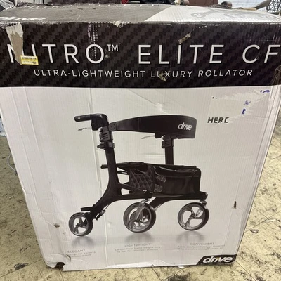 Drive Medical RTL10266CF Walker - Black - Image 1 of 4
