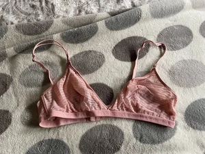 ❤️Jack Wills rosa Netz BH, Größe 8 - 10. - Bild 1 von 4
