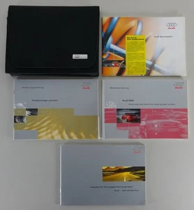 Carpeta De Documentos + Manual De Operación Audi RS4 Tipo B5 Fecha 04/2000 - Imagen 1 de 4