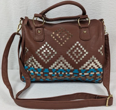 Steeles - Bolso/cartera de hombro de cuero marrón Foto 1 de 4