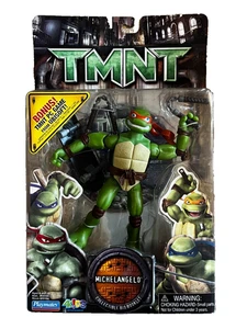 TMNT Mike Teenage Mutant Ninja Turtles Michelangelo PC Game 2006 Figure NEW MOC - Picture 1 of 9