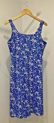Vestido Columbia PFG Freezer III para mujer talla L azul real Resort refrigeración FPS50 Foto 1 de 4