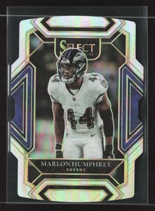 Marlon Humphrey 2021 Panini Select #205 Silver Prizm Die Cut Baltimore Ravens - Bild 1 von 2