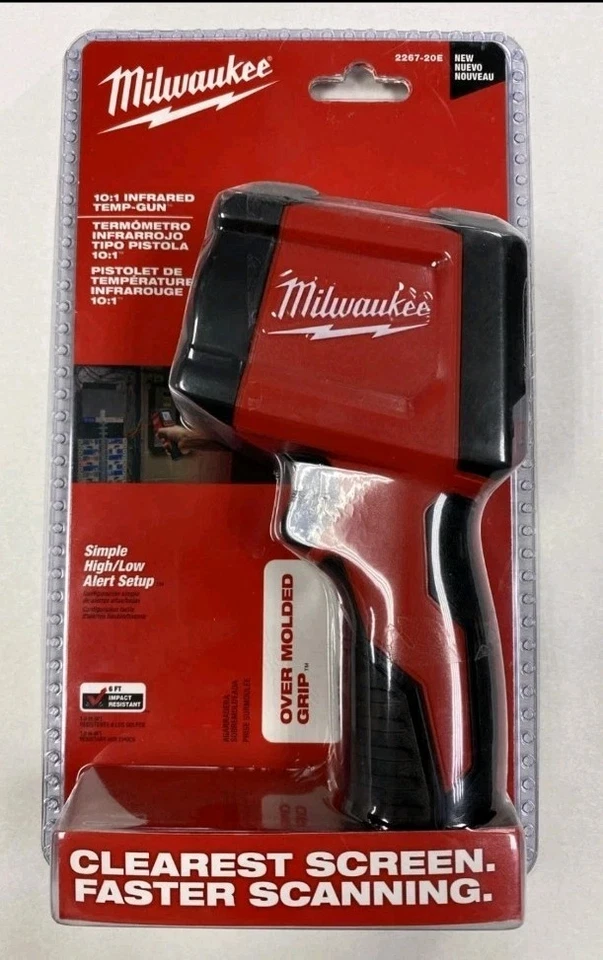 Milwaukee 2267-20E 10 1 Infrared Temp-Gun