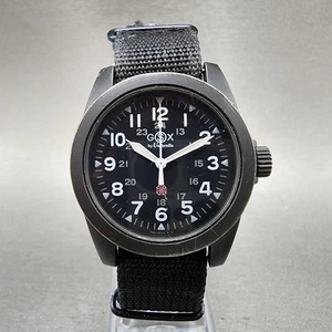 GSX Resident Evil Biohazard GSX100UMB Watch Men 35mm Black Dial Black New Batt - Picture 1 of 11