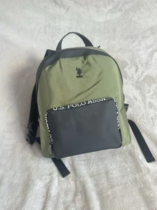 Zaino U.S Pollo Assn Oliver. Nuovo con etichette. Verde. Diverse tasche. Unisex - Foto 1 di 7
