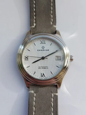 Автоматические швейцарские часы Candino 25 камней ссылка 1.408.0.0.81 - Изображение 1 из 4