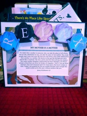 Marco Mamá Placa Religioso Cumpleaños Poema Decoración Inspiración 8x10 pulgadas En Cartulina Foto 1 de 4