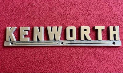 repro 1960s late 1970s Kenworth emblem 921 923 925 w921 w923 k100  vintage kw - Image 1 of 4