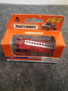 Matchbox #68, Dennis Sabre Fire Truck, 1998 New In Box - Picture 1 of 8