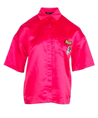 Maje Women's Shirt Size 0 / 34 FR Satin With Pins MFPCM00008 - Image 1 of 4