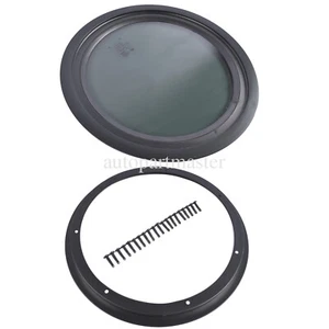 For 1-5/8" Thickness Wall RV Camper Cargo Round Window 12" or 13" Diameter - Picture 1 of 22