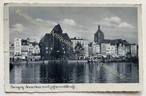 AK Danzig 1942 Hafen - Bild 1 von 2