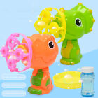 50ml Bubble Toy Electric Create Atmosphere Dinosaur Fan Bubble Maker Easy