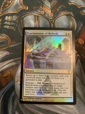 Proclamation of Rebirth - Foil Dissension Magic mtg Light Play, English x1 1x